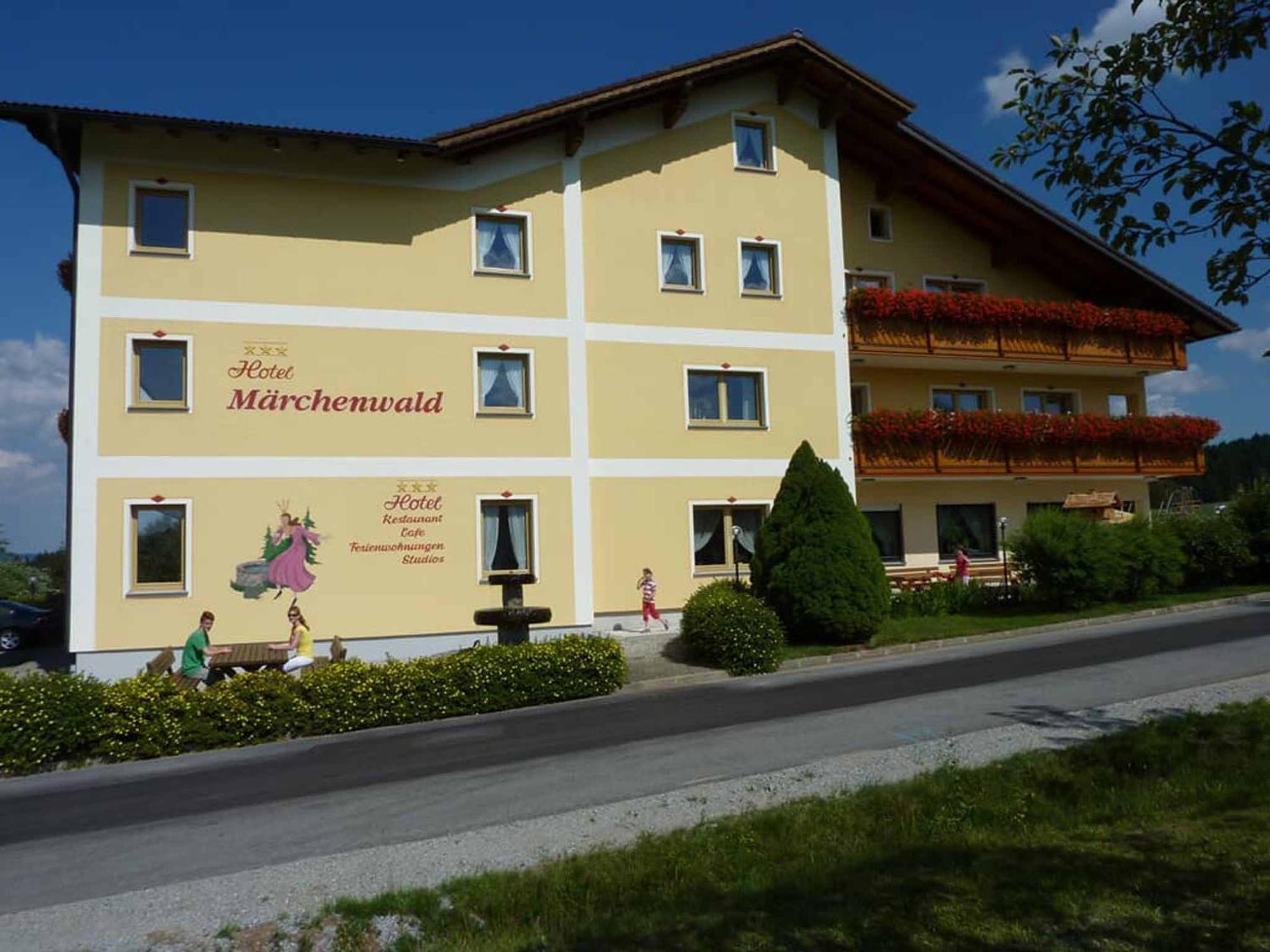 Hotel Maerchenwald Haidmühle Buitenkant foto